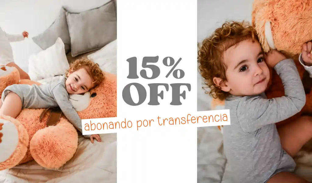 15% de descuento abonando por transferencia - Viditas - Julio 2025 - 1024x600