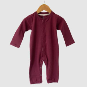 Enterito Mangas Largas con Pantalón Bordó