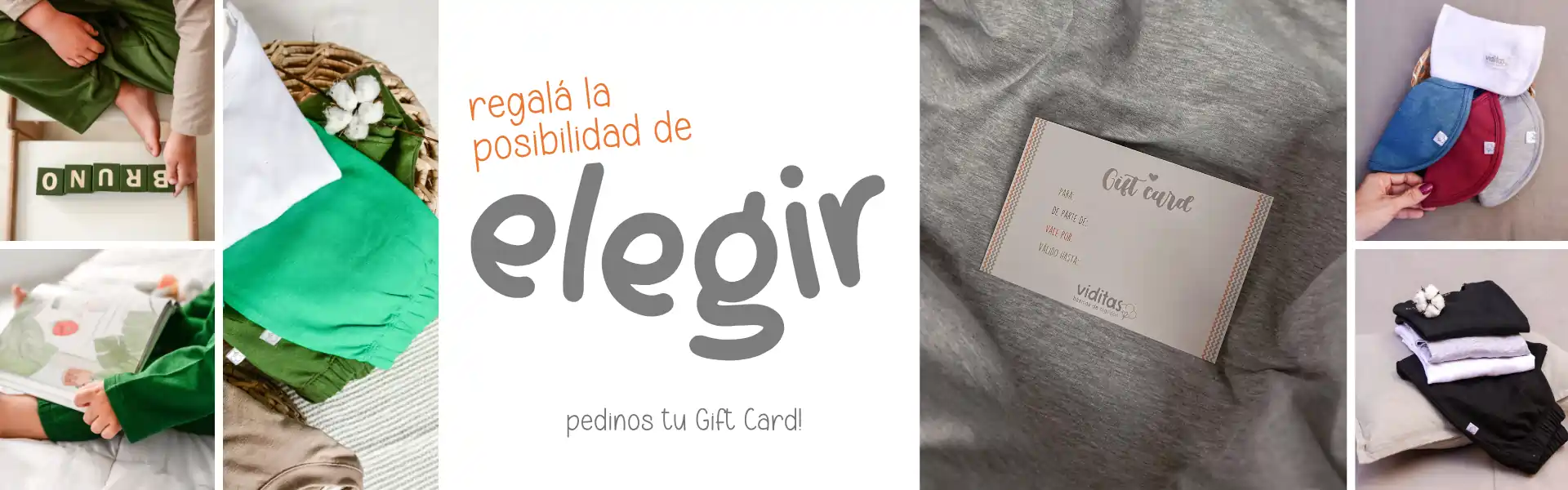 Ragalá la Gift Card de Viditas - Julio 2025 - 1920x600