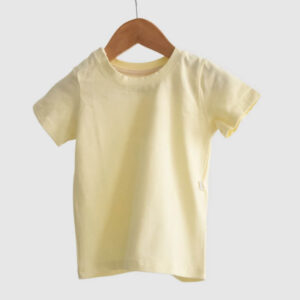 Remera Mangas Cortas Amarilla