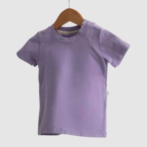 Remera Mangas Cortas Lila