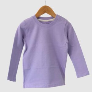 Remera Mangas Largas Lila