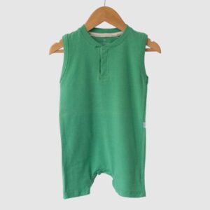 Enterito sin Mangas con Short Verde Claro