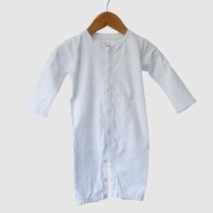 Osito Mangas Largas con Pantalón Blanco