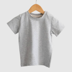 Remera Mangas Cortas Gris