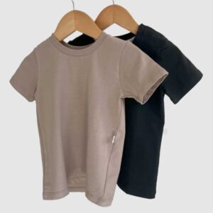 Remera Mangas Cortas Visón