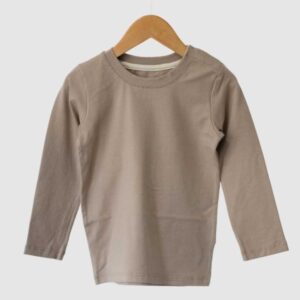 Remera Mangas Largas Marrón Visón