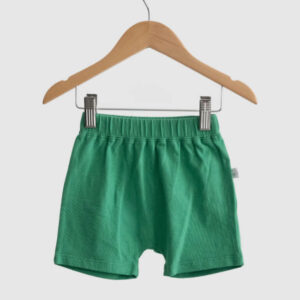SHORT ALGODON VERDE CLARO